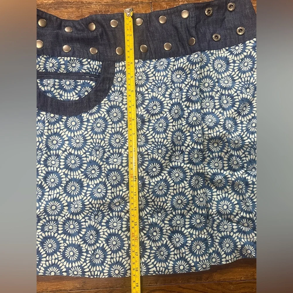 Apsara Boho Quirky Free Size Wrap Skirt